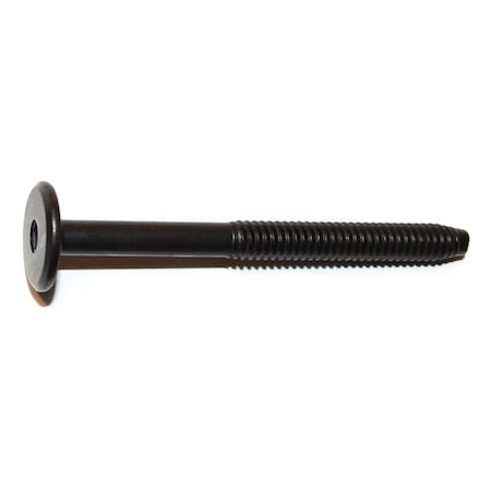 Midwest Fastener Binding Screw, 20 (Coarse), Steel, Black, 8 PK 31566